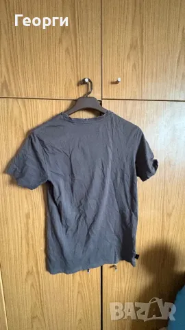 Тъмно бежова тениска, снимка 2 - Тениски - 49350918