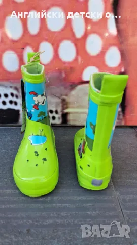 Английски детски гумени ботуши , снимка 4 - Детски боти и ботуши - 47809840