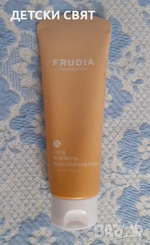 FRUDIA Brightening Micro Cleansing Foam- Нова почистваща пяна