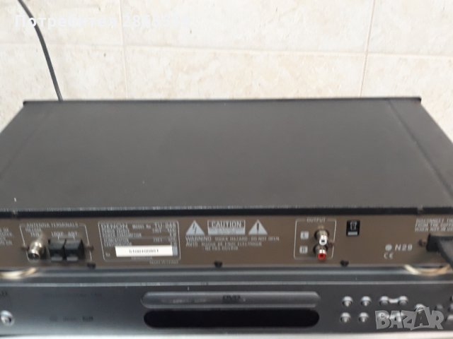 DENON TU-245 RDS  супер състояние, снимка 6 - Ресийвъри, усилватели, смесителни пултове - 34714028