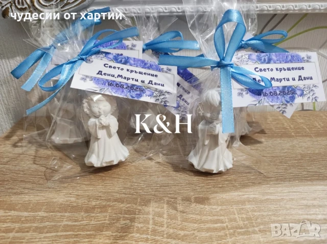 Ангелчета подаръци за вашите гости за кръщене