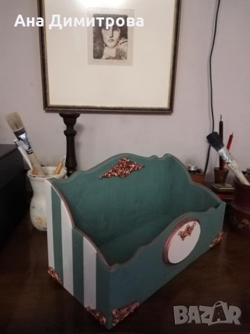 Ръчно изработена кутия , снимка 4 - Декорация за дома - 35653265