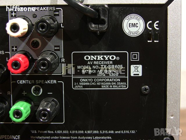 РЕСИВЪР Onkyo tx-sr605, снимка 11 - Ресийвъри, усилватели, смесителни пултове - 38953224