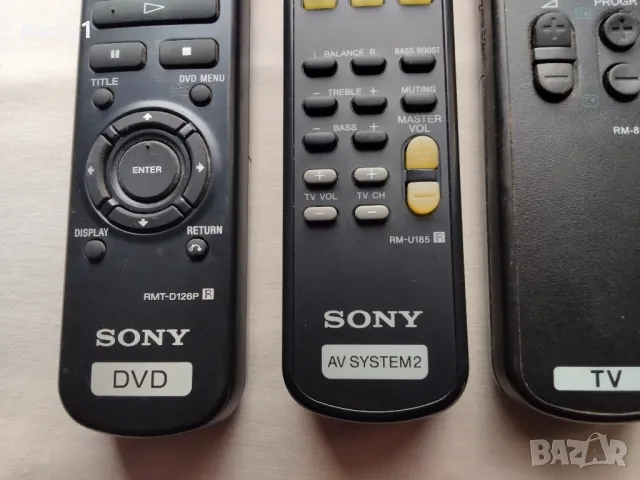 много ценни и рядки оригинални дистанционни управления на СОНИ-нов внос от Англия (цената е обща ), снимка 4 - Аудиосистеми - 49690154