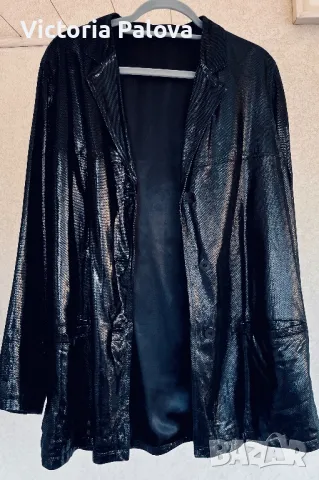 LUXURY бутикова връхна риза/яке естествена кожа, снимка 4 - Якета - 48844660