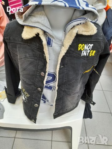 Детско яке дънково, снимка 1