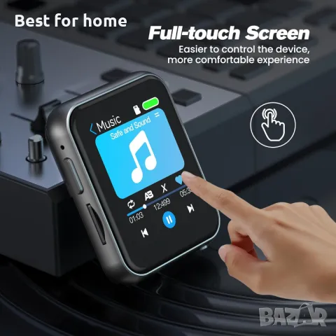 128G MP3 плейър с Bluetooth  BMDSAE M01, снимка 4 - MP3 и MP4 плеъри - 49408815