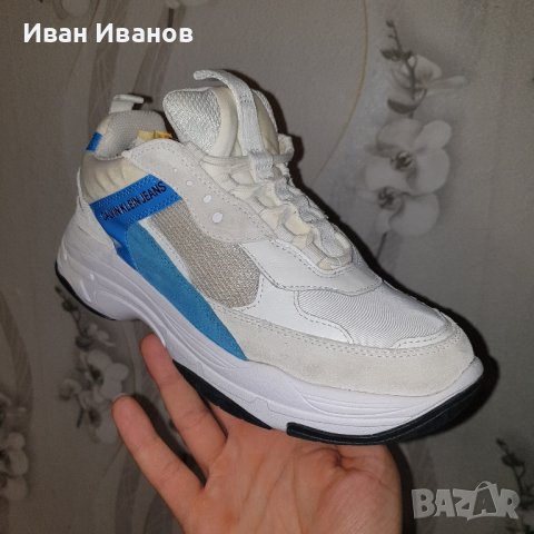 оригинални сникърси / маратонки Calvin Klein Jeans Maya  номер 39, снимка 10 - Маратонки - 43931437