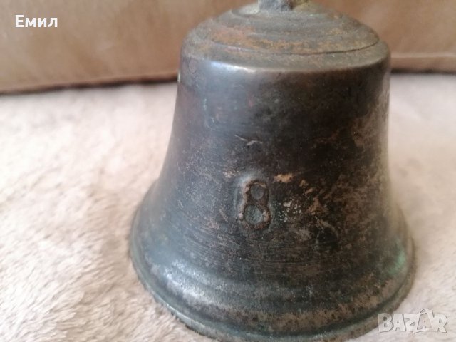 Антикварен звънец камбана, снимка 3 - Колекции - 36763158