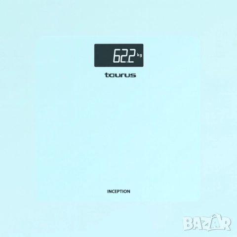 Везна за баня Taurus Inception – дигитална, закалено стъкло, 3–180 кг, модерен дизайн, снимка 2 - Други стоки за дома - 51922570