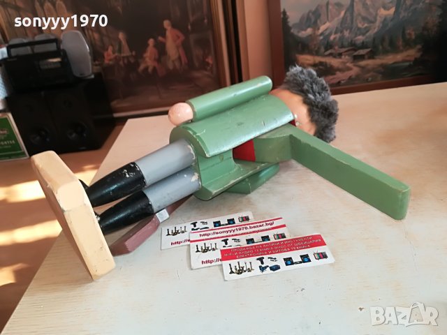 ДЪРВЕНА ФИГУРА ОТ ГЕРМАНИЯ 1101231919, снимка 6 - Антикварни и старинни предмети - 39271227