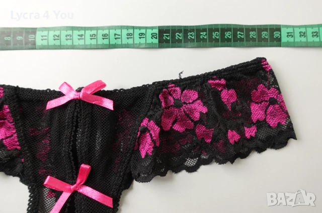 S нови еротично бельо с отворено дъно, снимка 5 - Бельо - 51098313