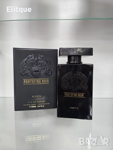Оригинален Арабски парфюм PORTOFINO NOIR RiiFFS Eau De Perfume 100ml , снимка 3 - Дамски парфюми - 52889329