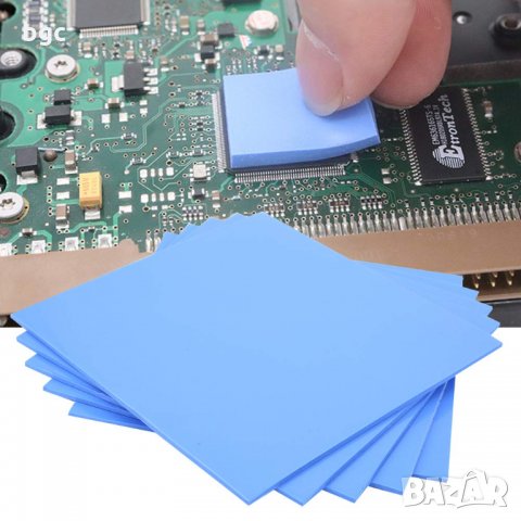 Термопроводящ Термален Термо пад Термична подложка Силиконов Пад Thermal pad Термо лепенка, снимка 14 - Части за лаптопи - 31576627