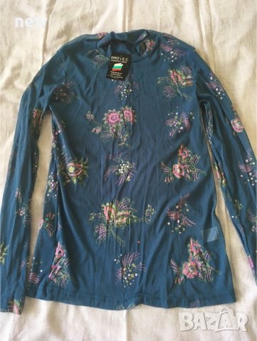 Нова прозрачна блуза размер XL, снимка 2 - Блузи с дълъг ръкав и пуловери - 37039210