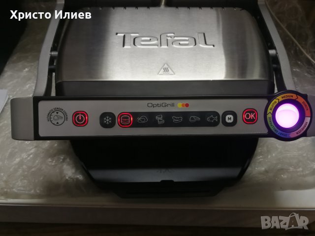 Грил Скара Тефал Оптигрил Tefal OptiGrill , снимка 12 - Скари - 40782587