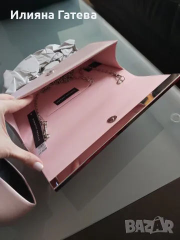 Нови токчета 39-40 номер и чанта в бебешко розово Dorothy Perkins, снимка 3 - Дамски обувки на ток - 47588062