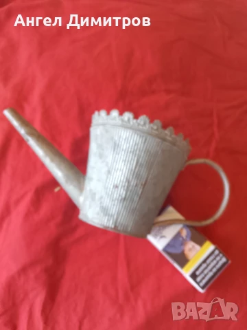 Соц метална лейка нова , снимка 2 - Антикварни и старинни предмети - 51041993