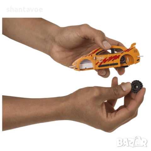 Количка конструктор за сглобяване с механизъм, снимка 10 - Конструктори - 51113867