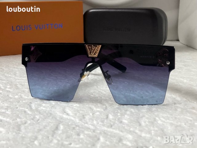 -22 % разпродажба Louis Vuitton 2023 висок клас дамски слънчеви очила маска Мъжки Унисекс, снимка 2 - Слънчеви и диоптрични очила - 39012866