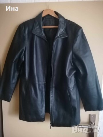 Ново стилно яке естествена кожа