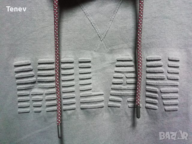 AC Milan оригинален памучен суичър с качулка Милан размер L, снимка 4 - Суичъри - 43928443