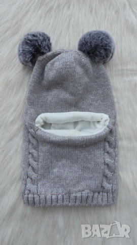Детска шапка балаклава 3-6 години, снимка 3 - Шапки, шалове и ръкавици - 53051834