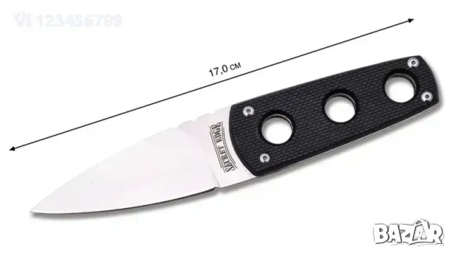 Нож за скрито носене на врата-Cold Steel Secret Edge 70х164, снимка 4 - Ножове - 50771121