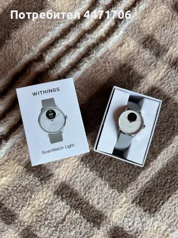 Withings ScanWatch Light , снимка 3 - Смарт гривни - 50291243
