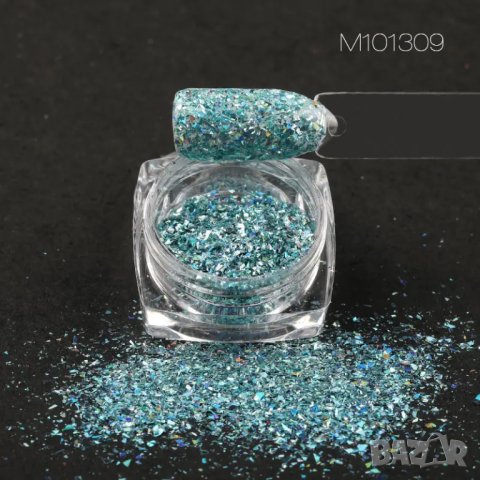 Холограмни пигменти за декорация, снимка 10 - Продукти за маникюр - 32653088