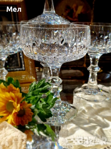 Кристални чаши , снимка 2 - Чаши - 52255889