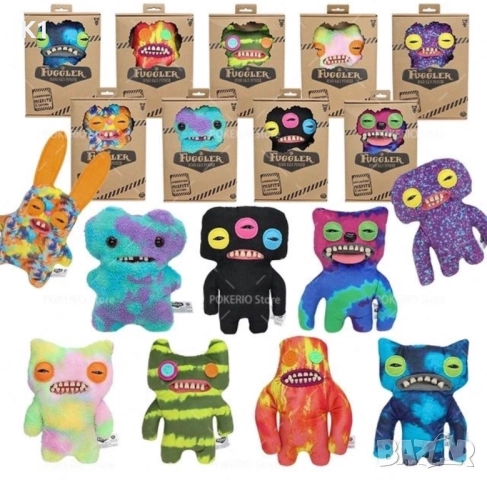 Fuggler плюшена играчка/Фъглер/Fuggler ugly monster 25см Фуглер, снимка 12 - Плюшени играчки - 51432011