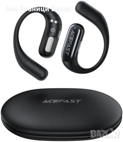 Нови Отворени слушалки с дълбок бас, леки, удобни, бързо зареждане