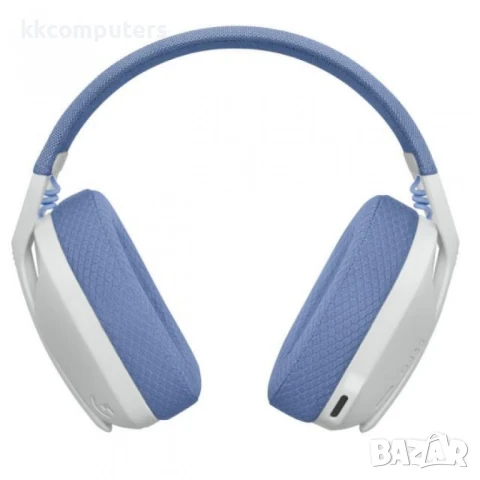 Logitech G435 Lightspeed Wireless, Микрофон, Бял Геймърски Безжични Слушалки, снимка 2 - Слушалки и портативни колонки - 50638952