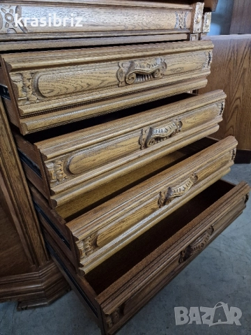 Масивна Витрина -внос от Германия! , снимка 10 - Секции и витрини - 52155519