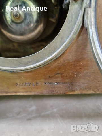 Страхотен антикварен колекционерски френски бронзов каминен часовник , снимка 3 - Антикварни и старинни предмети - 43312650