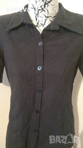 ✌➡ "Катина" черна риза , снимка 4 - Ризи - 27062143