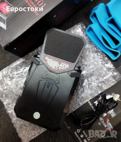 Преносим охладител за лаптоп KLIM Cool Cooler, мощен геймърски охладител за лаптоп за бързо охлаждан, снимка 9 - Лаптоп аксесоари - 47841004