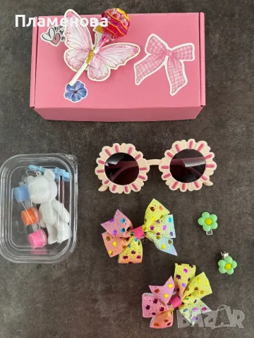 Подаръчни комплекти за момиче , снимка 7 - Шноли, диадеми, ленти - 50231387