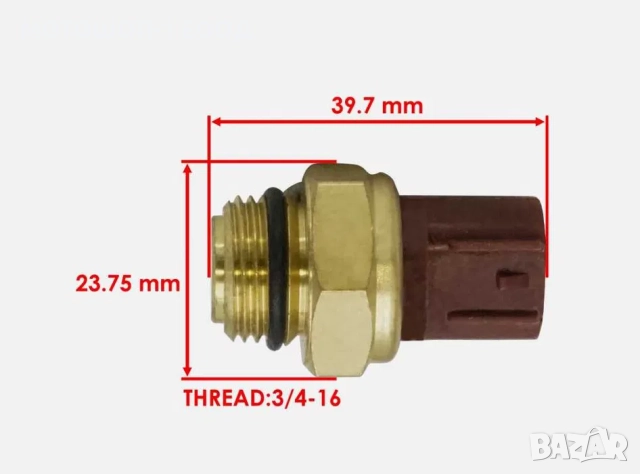 Датчик Температура KFX400 YFZ450 Raptor 660 GSX-R750 GSX-R600 SV1000, снимка 2 - Части - 52089594