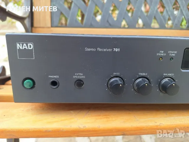 Усилвател NAD 701, снимка 2 - Ресийвъри, усилватели, смесителни пултове - 49503394