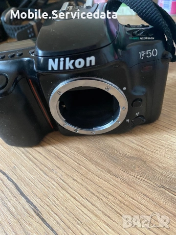 Тяло на Фотоапарат NIKON-F50 -запазено работещо, снимка 2 - Фотоапарати - 53224107