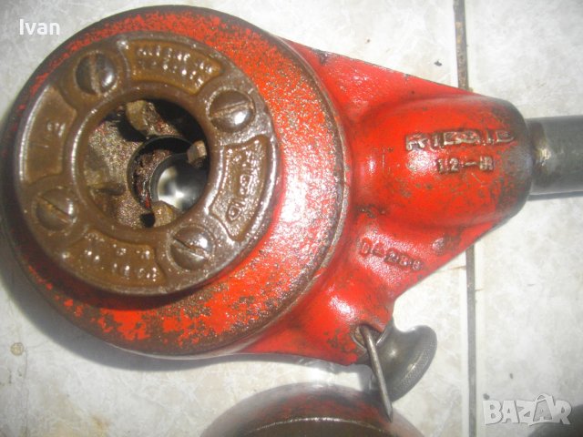 RIDGID-Made in USA-Винтонарезка/Плашка/Винторезка-Външни  Резби Тръби-1/2-1 1/2Цол-CENTRAL-Различни, снимка 4 - Други инструменти - 43001772