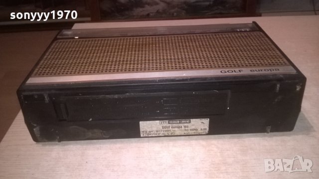 itt schaub-lorenz golf europa 103-made in germany-ВНОС ХОЛАНДИЯ, снимка 16 - Радиокасетофони, транзистори - 27856225