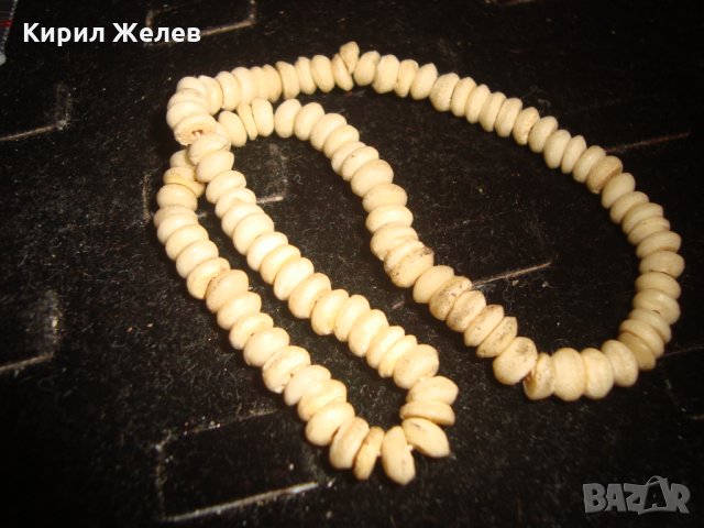 РЕТРО ГЕРДАНЧЕ РЪЧНА СТАРА ИЗРАБОТКА АРТ КЕРАМИКА 20771, снимка 4 - Колиета, медальони, синджири - 32228262