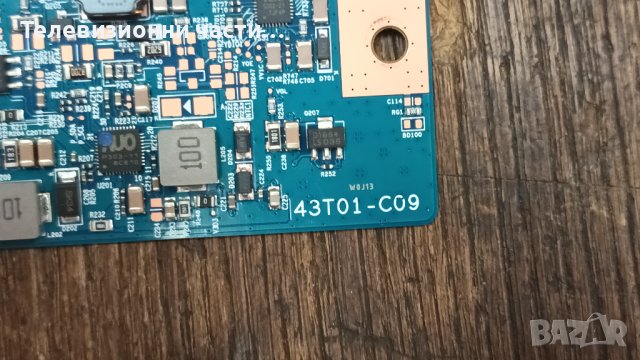 Philips 43PFS6855/12 със счупен екран-LBM430M0801-FW-1(HF)(O)/43T01-C09/TPT430H3-HVN01.U, снимка 12 - Части и Платки - 38011460