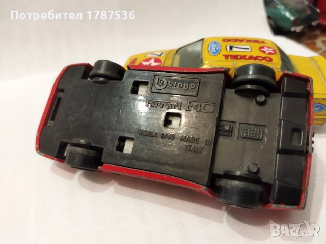 Малки стари Bburago колички 1/43 мащаб ,имат забележки, снимка 13 - Колекции - 43990519
