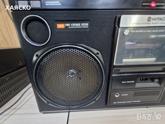 HITACHI TRK-8080, снимка 2 - Радиокасетофони, транзистори - 50463403