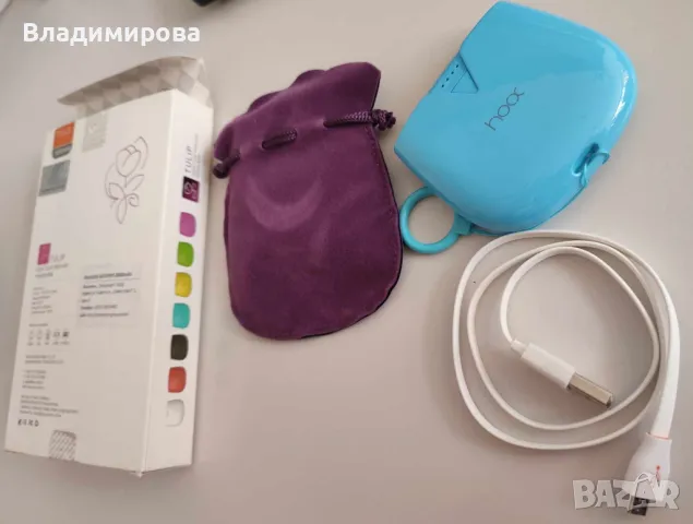 ВЪНШНА БАТЕРИЯ HOOX TULIP POWER BANK BLUE