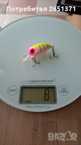 Изкуствена примамка Crank за риболов на хищни риби, 2 бр. , снимка 2 - Стръв и захранки - 33661949